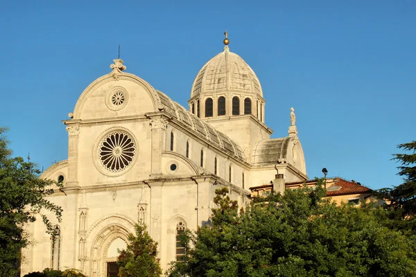 Cattedrale di San Giacomo a Sibenik, Croazia — Foto Stock