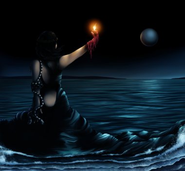 Siren - Surreal Artwork clipart