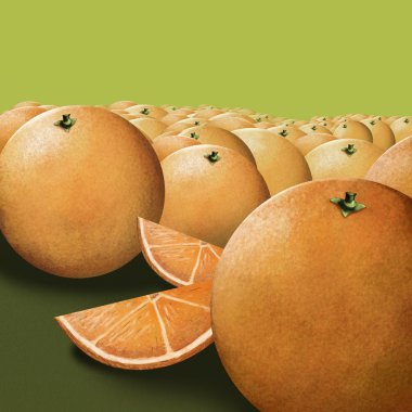 Oranges clipart