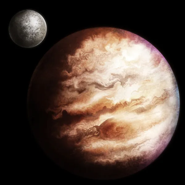 Ilustracja Jupiter — Zdjęcie stockowe