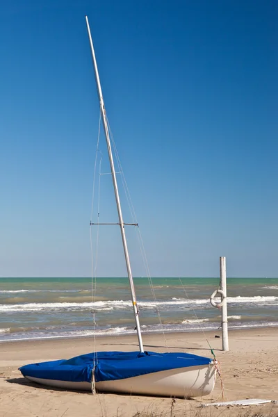 stock image Blue Boat