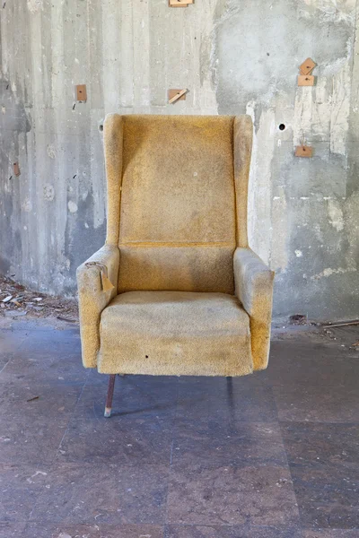 stock image Old Wing Back Chair