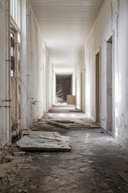 Abandoned Corridor clipart