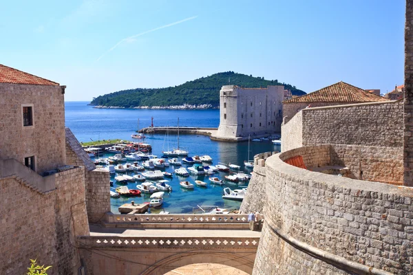 Fortaleza de Dubrovnik Imagen de stock