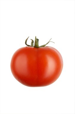 Fresh tomato, isolated on white XXL. clipart