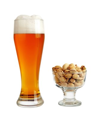Taze bira ve fıstık cam Xxl
