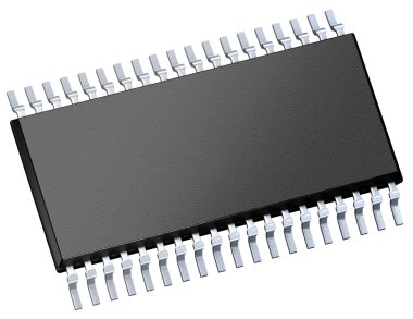 Computer chip (Microchip) clipart