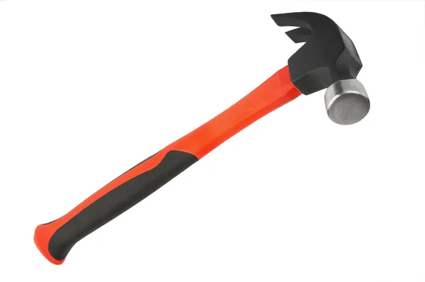 Hammer isolate on white with clipping path. XXL — Stock Photo, Image