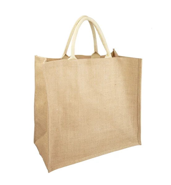 Xxl υφαντά τσάντα για ψώνια — Φωτογραφία Αρχείου