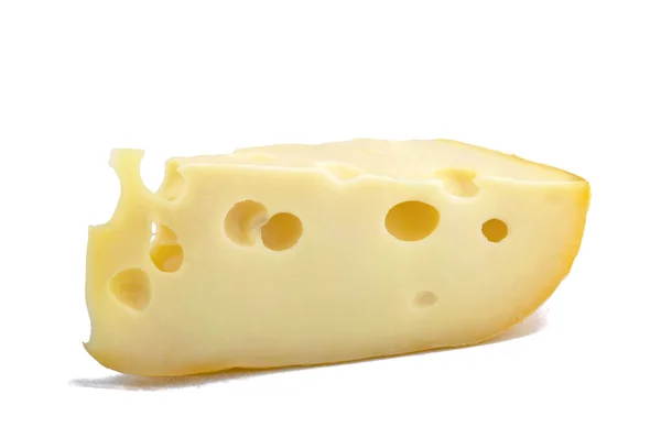 Pezzo perfetto di formaggio svizzero. XXL — Foto Stock