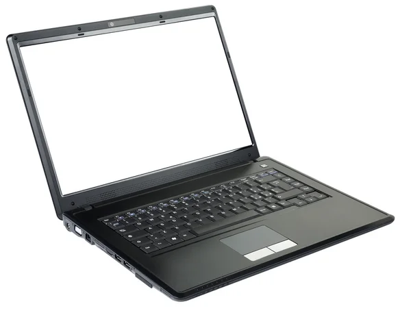Laptop on white — Stock Photo, Image