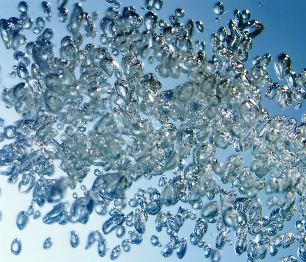 Вода пузырьки фона — стоковое фото