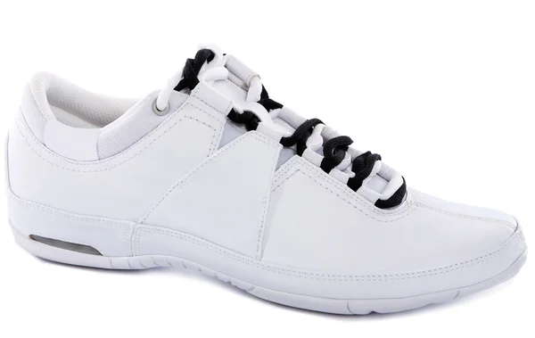 Sport sko för att köra på vit bakgrund — Stockfoto