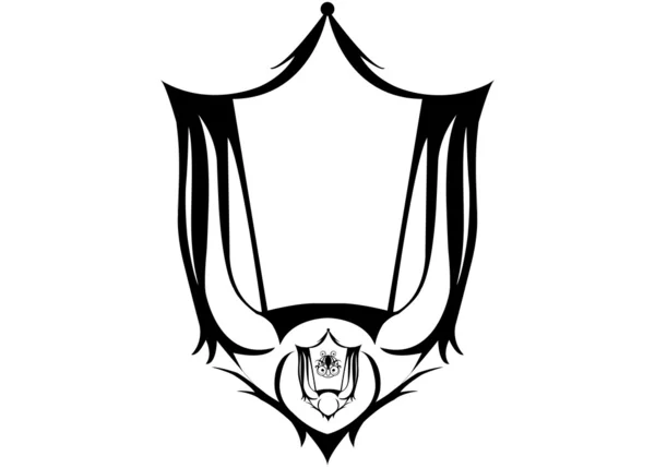 Tygr heraldika — Stockový vektor