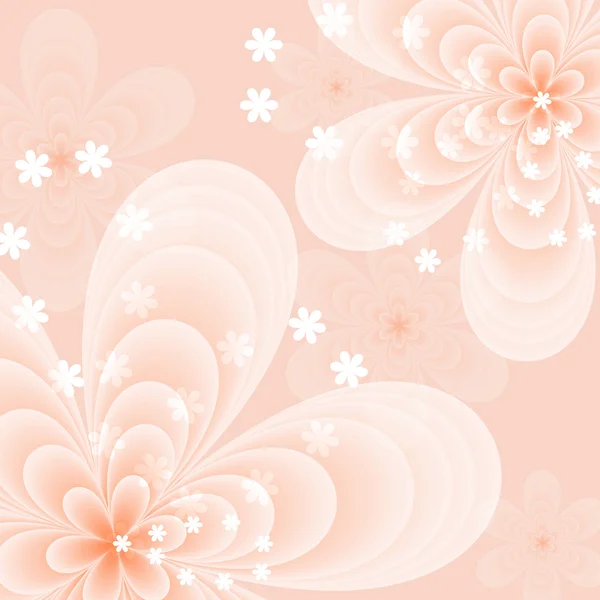 Pastel flower background — Stock Vector