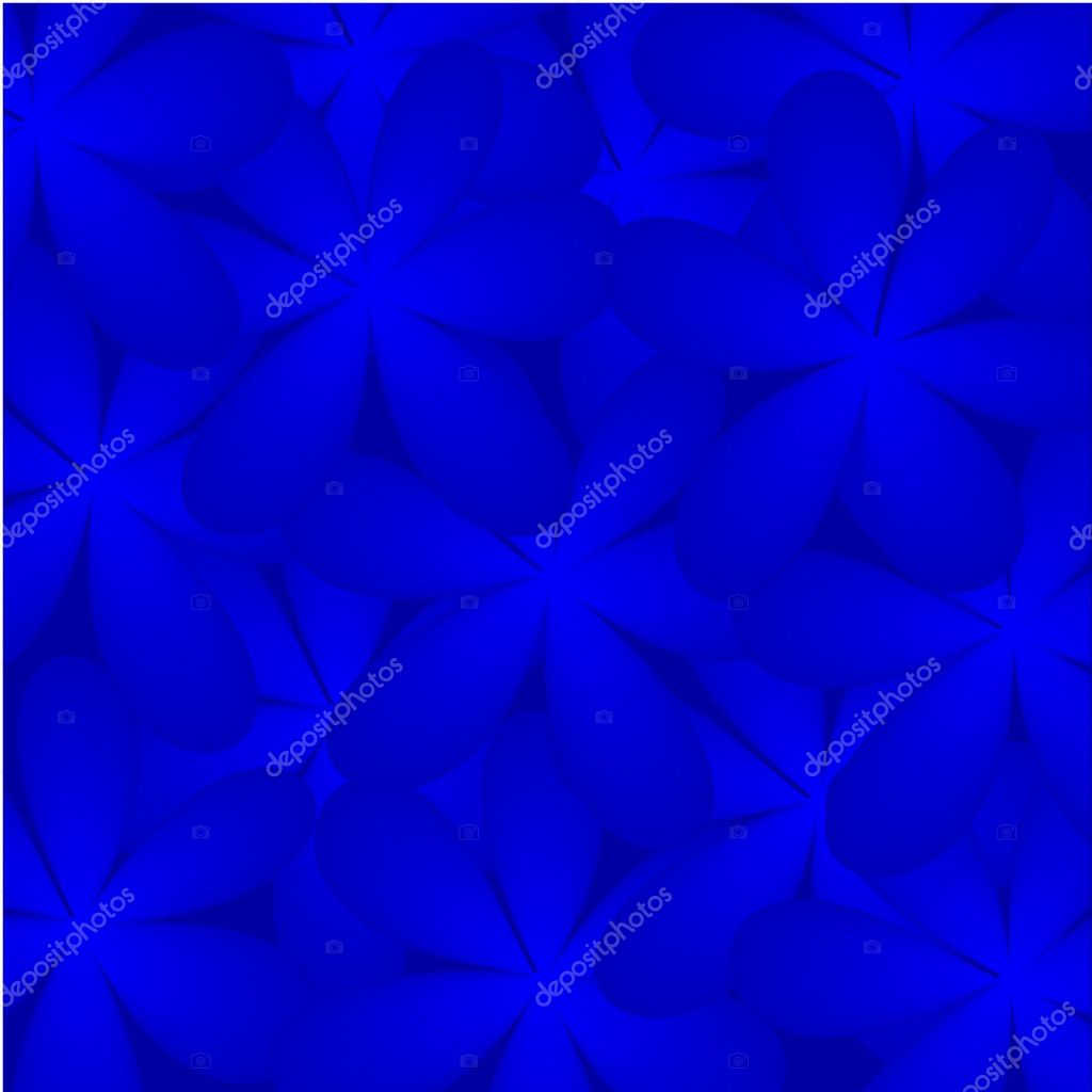 Dark blue floral background — Stock Vector © Emila1604 3455918