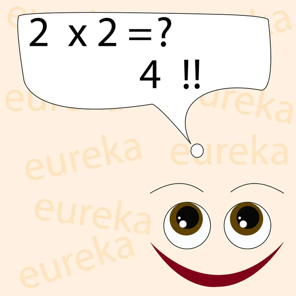 Eureka — Stock Vector