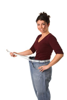 Losing weight clipart