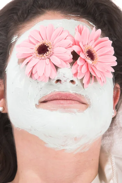 Maschera bellezza — Foto Stock
