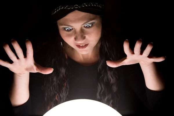 stock image Foretuneteller madness