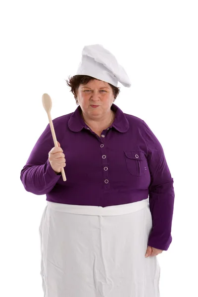 Don't mess met de chef-kok — Stockfoto