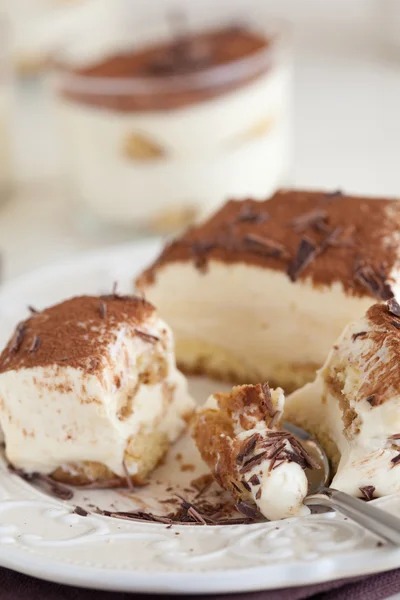 Creamy dessert — Stock Photo, Image