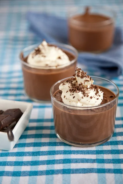 Mousse de chocolate italiano — Fotografia de Stock