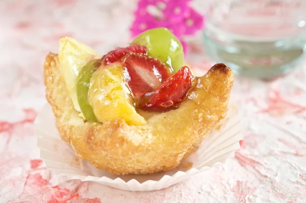 Little fruit cake — Stock Photo, Image
