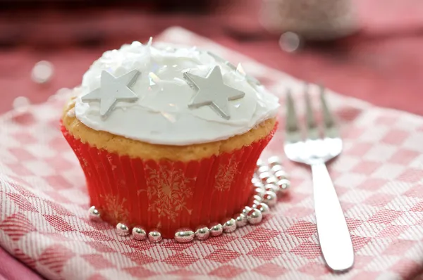 Winter cupcake — Stockfoto