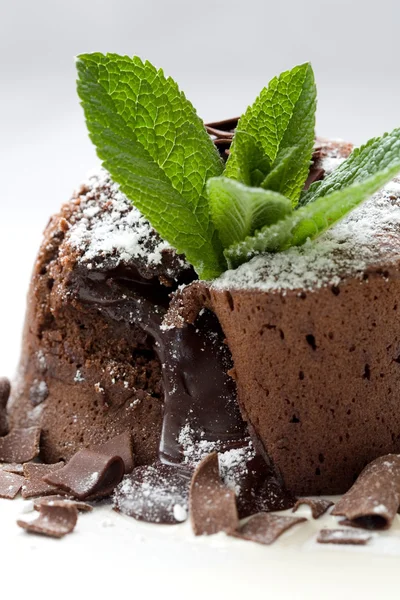 Csokoládés desszert — Stock Fotó