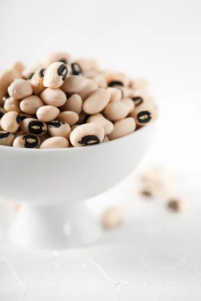 Bowl of blackeye peas — Stock Photo, Image