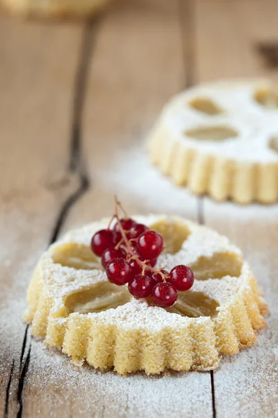 Kleine cupcake met druiven — Stockfoto