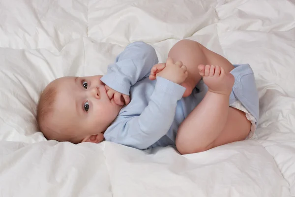 Lindo bebé chico — Foto de Stock