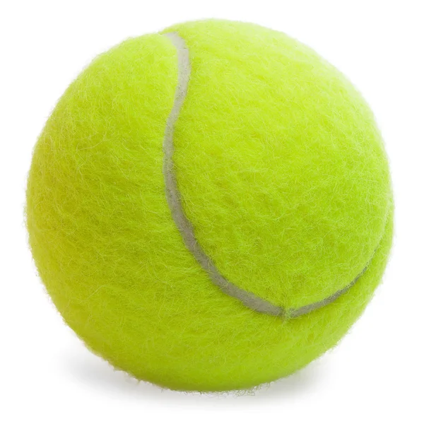 Bola de tênis isolada — Fotografia de Stock