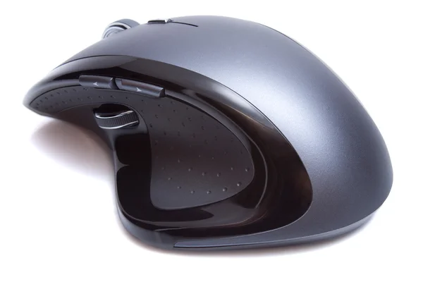 Nowoczesne ergonomiczna mysz na białym tle — Zdjęcie stockowe