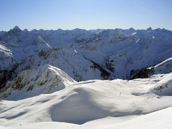 Alpin 冬季 — 图库照片
