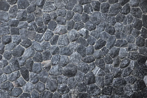 Piedra negra textura superficie — Foto de Stock