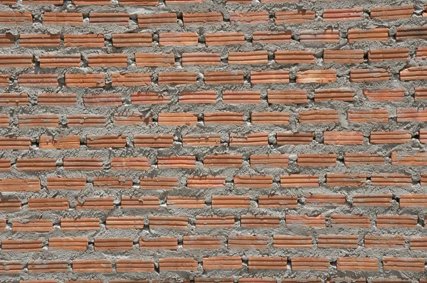 During build brick wall — Stock Photo, Image
