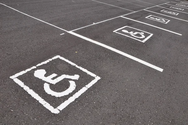 Símbolo da cadeira da roda Imagem De Stock
