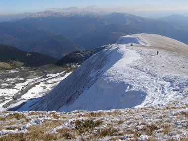 bir dağ peyzaj turizm