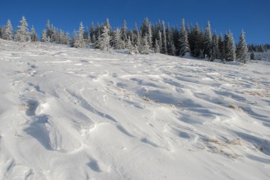 kış, yamaca