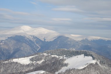 dağlarda kış
