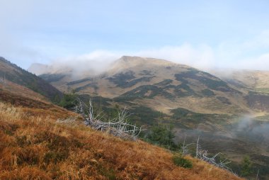 sonbahar Dağları.