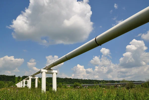 El oleoducto principal de una alta presión — Foto de Stock