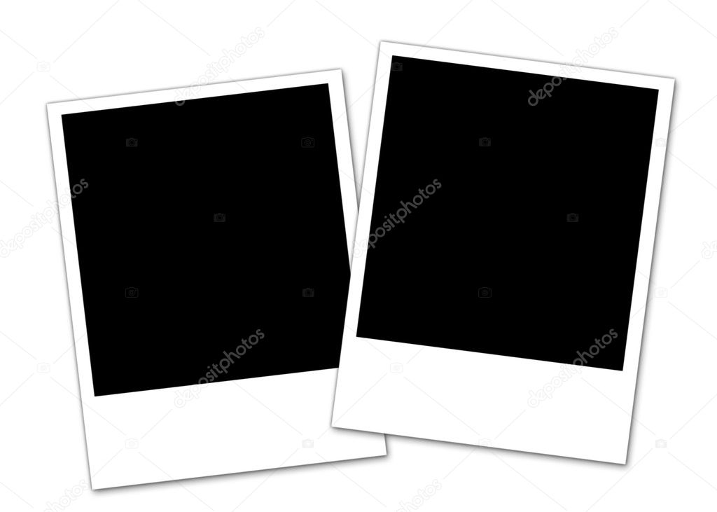 salto alleen incompleet Two Polaroid Photos Stock Photo by ©benmattress 3046923