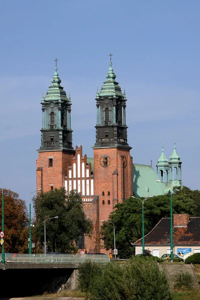Cathedral in Poznan, Poland. — Stock Photo, Image
