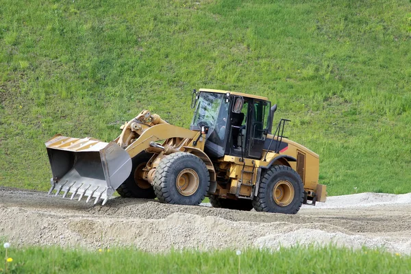 stock image Big bulldozer