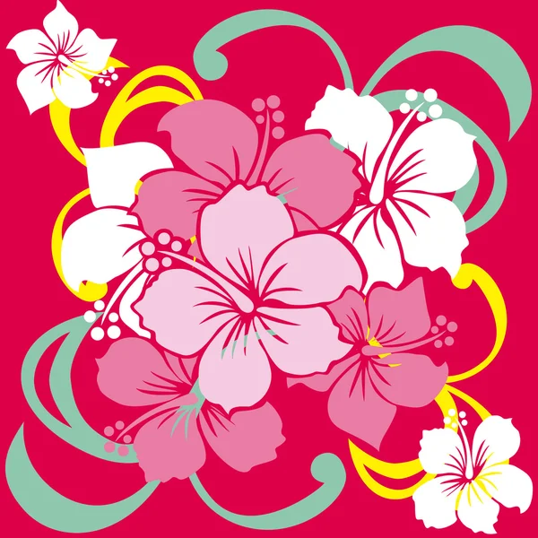 Hibiscus — Image vectorielle
