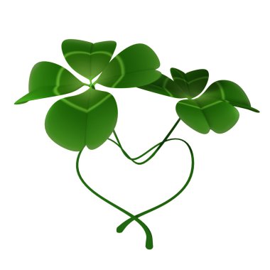 Clover Hearts clipart