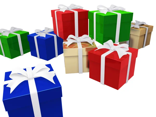 Geschenkpakket — Stockfoto